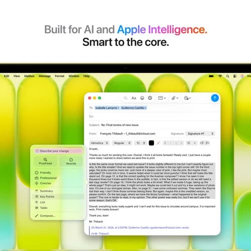Apple 13" MacBook Neo A18 Pro 6-Core CPU -8GB RAM - 256GB SSD - 5-Core GPU - Arabic(Citrus) — thumbnail 6 of 9