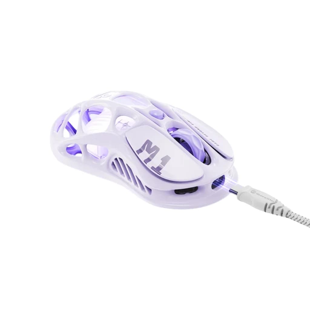 GravaStar Mercury M1 Pro Gaming Mouse - Lavender Purple — thumbnail 5 of 5