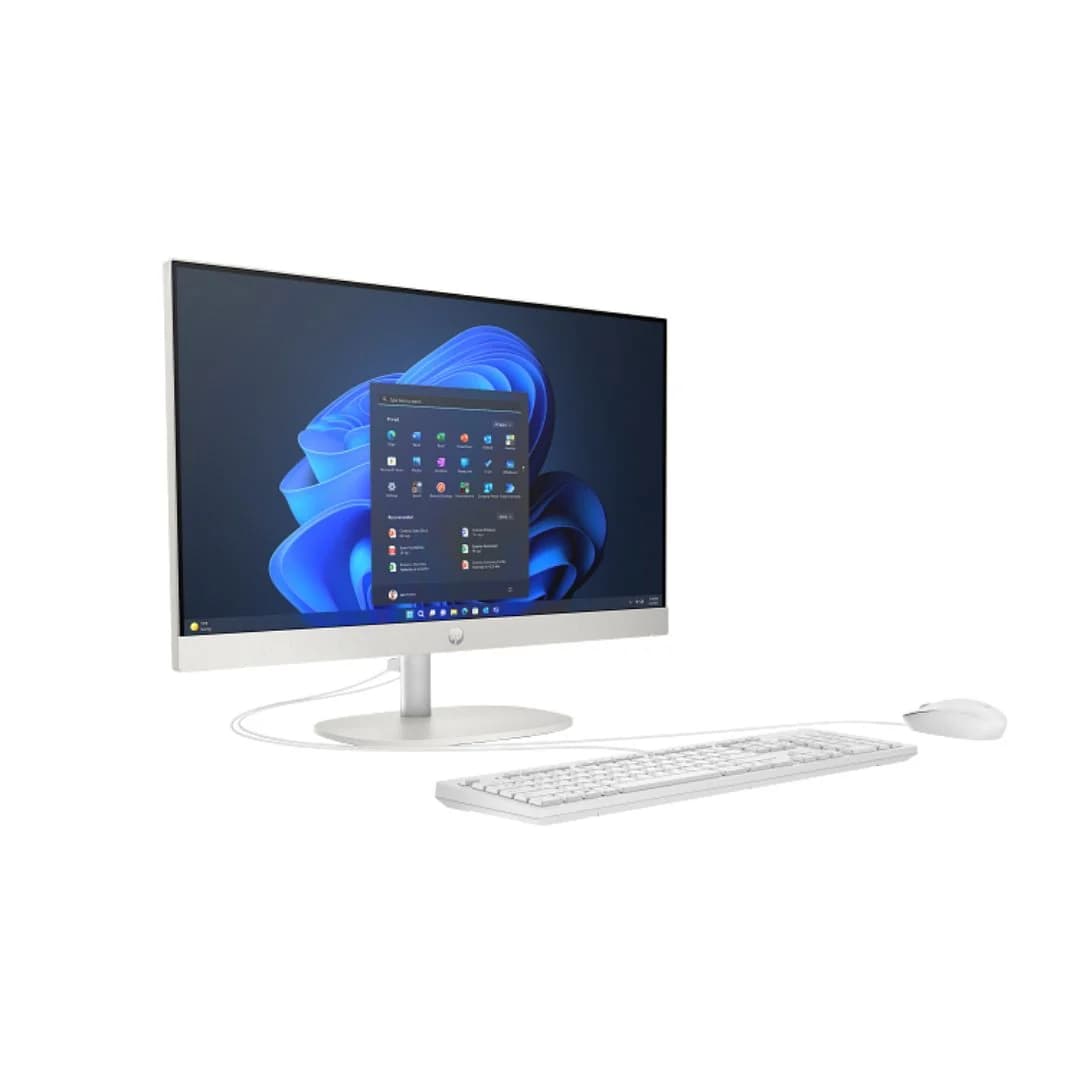 All in One HP ProOne 240 G10, Intel Core i7-1355U, RAM 16GB, SSD 512GB, Intel Iris Xe Graphics, 23.8 Inch FHD, White — thumbnail 3 of 4