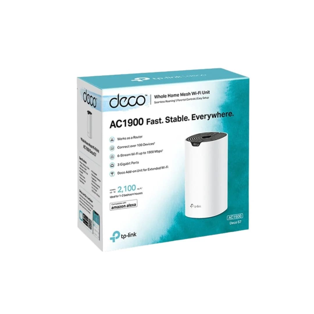 TP-Link Deco S7 AC1900 Whole Home Mesh Wi-Fi 5 System 1-Pack — thumbnail 3 of 5