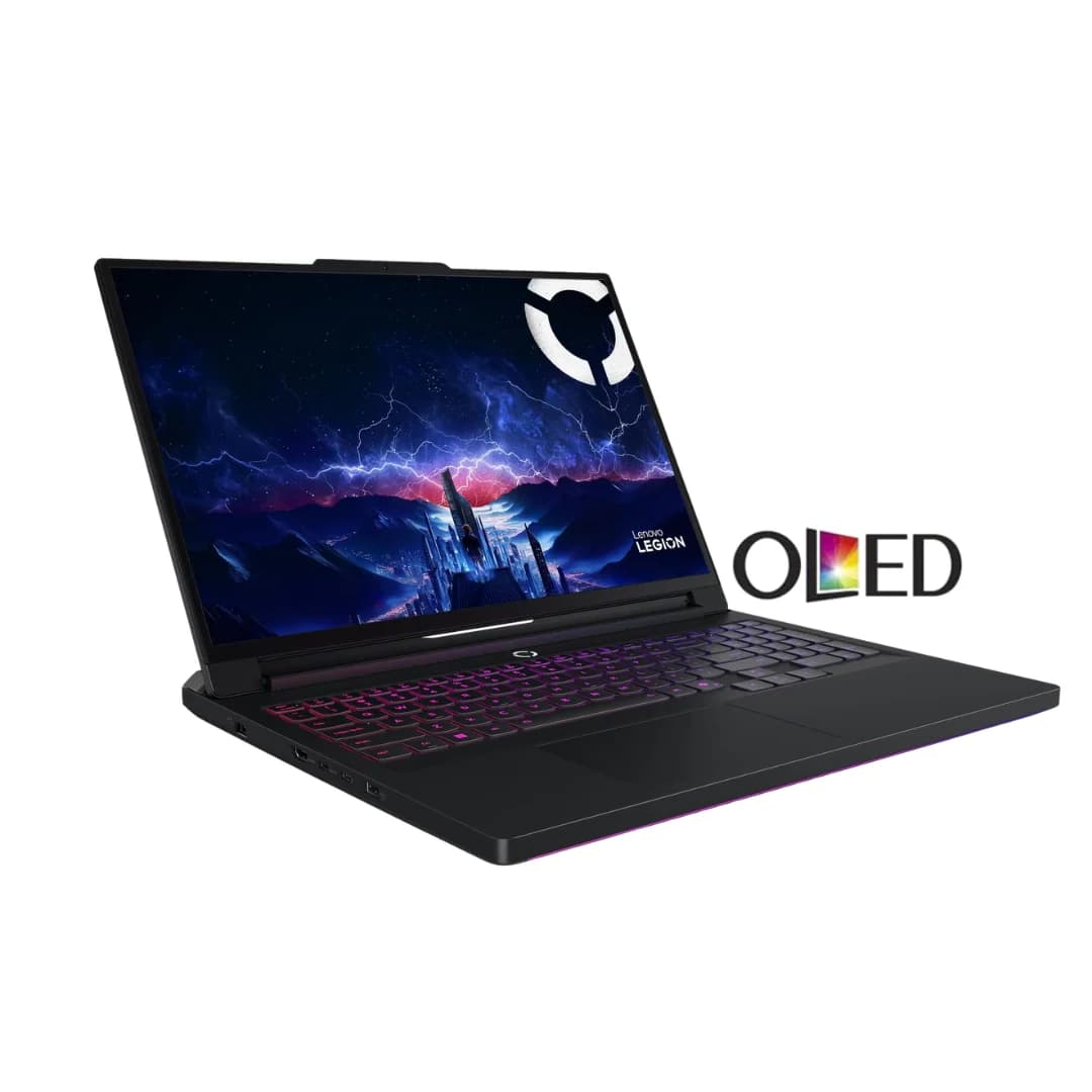 Lenovo Legion Pro 7 16IAX10H - (8NAX), Intel Core Ultra 9-275HX, RAM 32GB, SSD 2TB, NVIDIA RTX 5070 TI 12GB, 16.0 Inch WQXGA OLED 240Hz, Eclipse Black — thumbnail 1 of 9