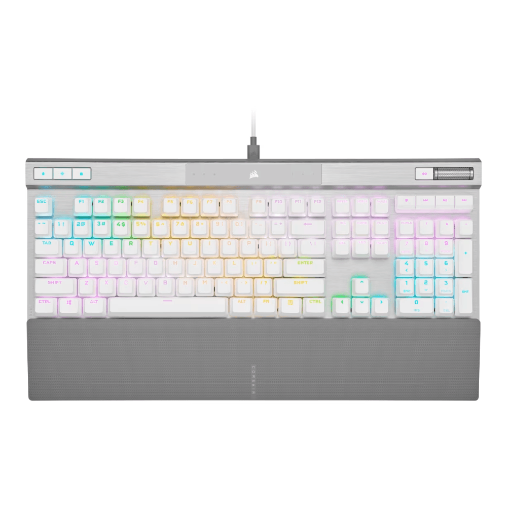 CORSAIR K70 RGB PRO Mechanical Gaming Keyboard – White