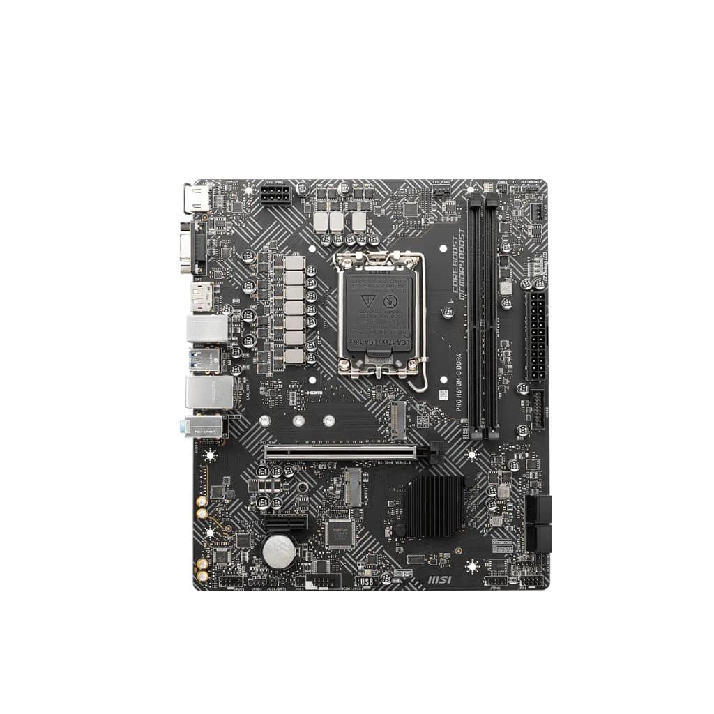 MB MSI PRO H610M-G D4 Motherboard — thumbnail 2 of 5
