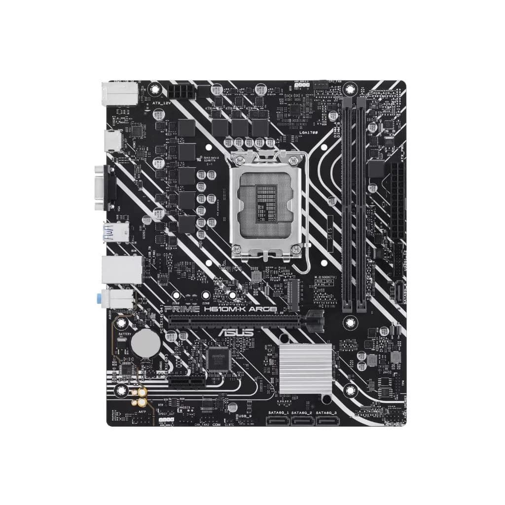 ASUS PRIME H610M-K D5 ARGB Motherboard — thumbnail 2 of 6