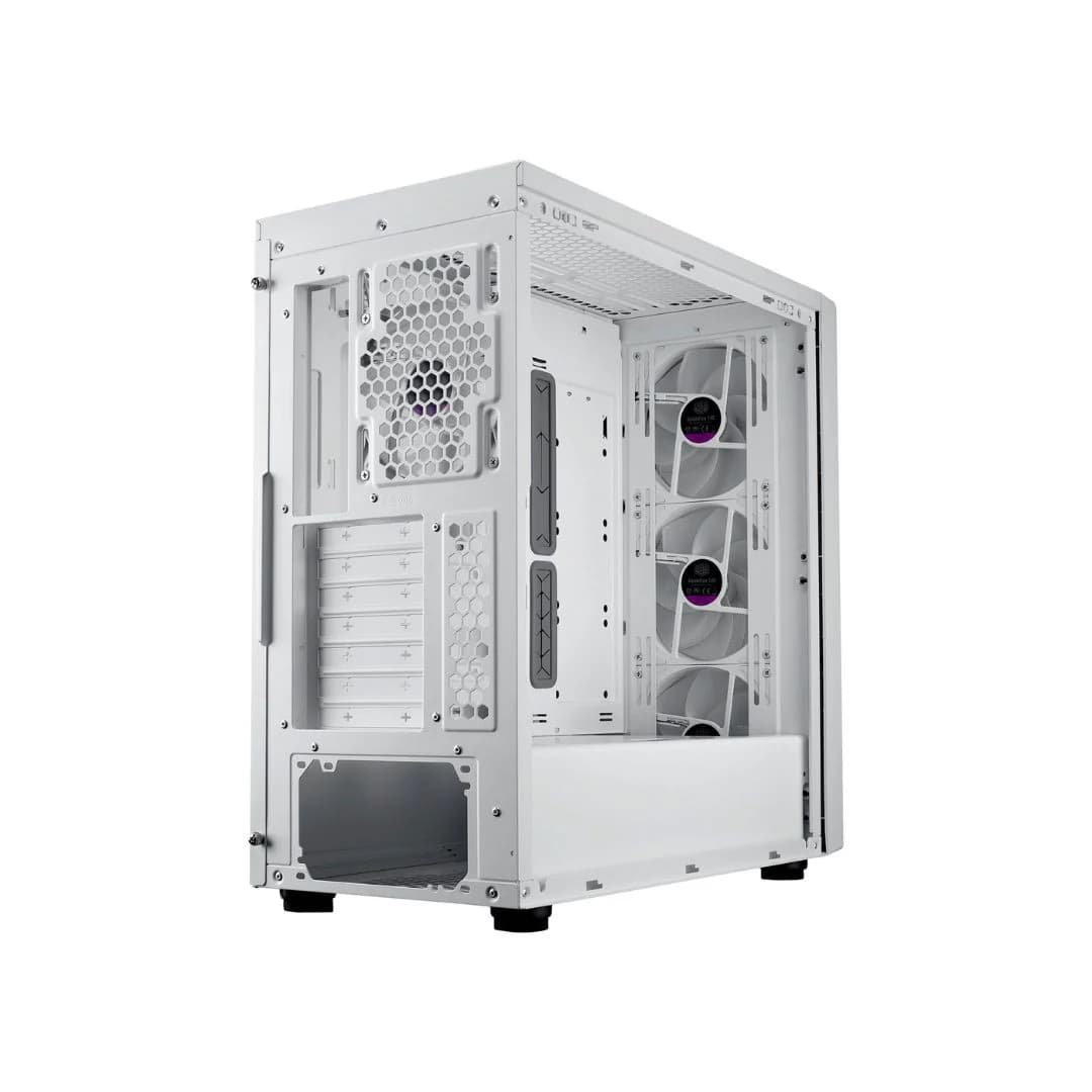 Cooler Master MasterBox 600 Mid Tower 4 Fan - White — thumbnail 4 of 4
