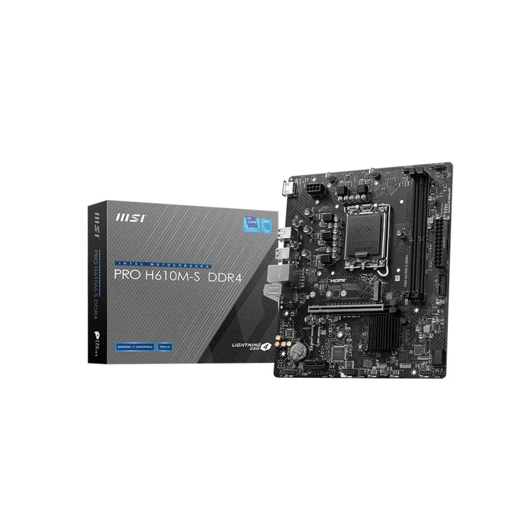 MSI PRO H610M-S D4, Motherboard