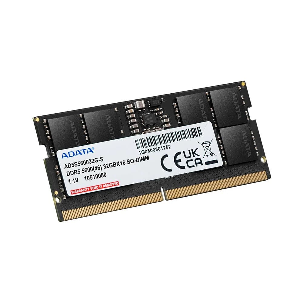 ADATA DDR5 5600MHz - 16GB (1x 16GB) - SO-DIMM Laptop RAM — thumbnail 2 of 9