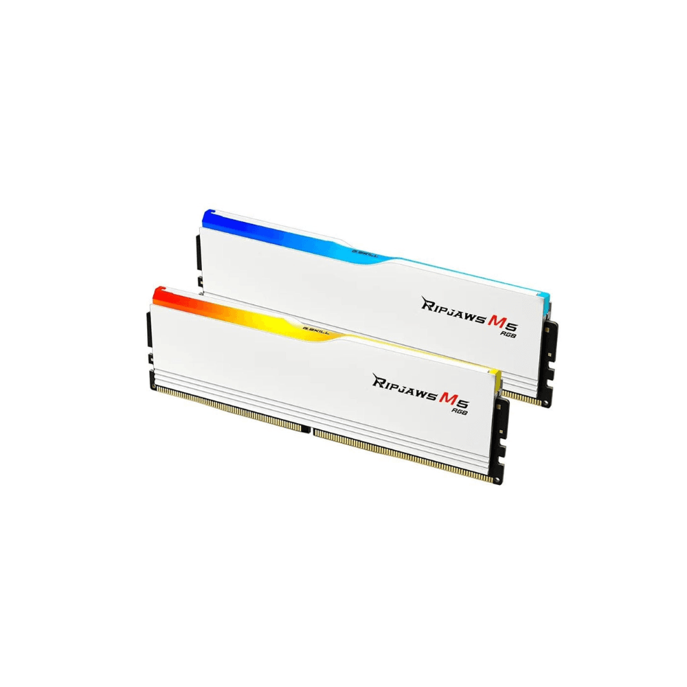 G.SKILL Ripjaws M5 RGB DDR5 32GB (2x16GB) 6000MT/s CL28 White