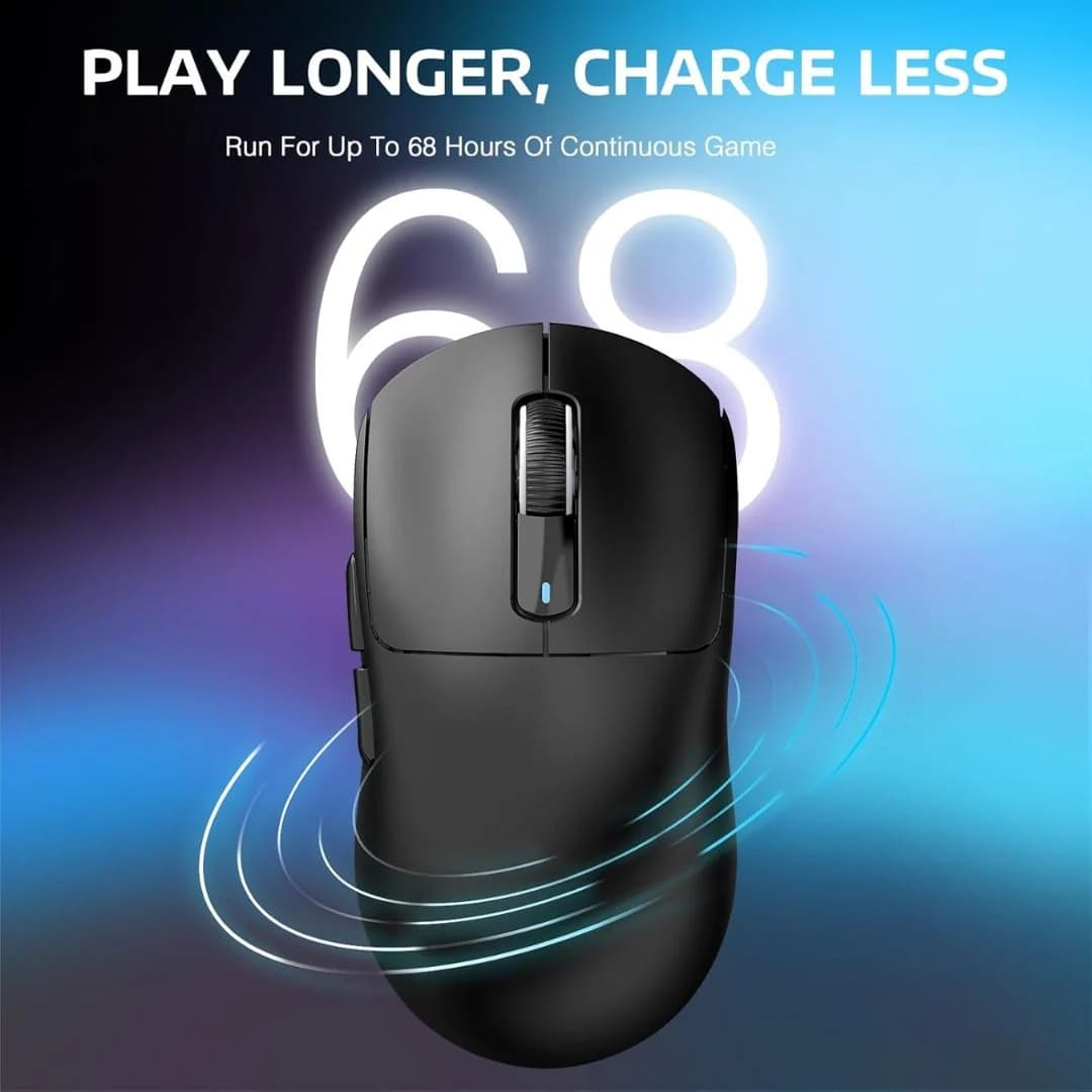ATTACK SHARK X3PRO  Wireless Gaming Mouse - Black — thumbnail 7 of 7