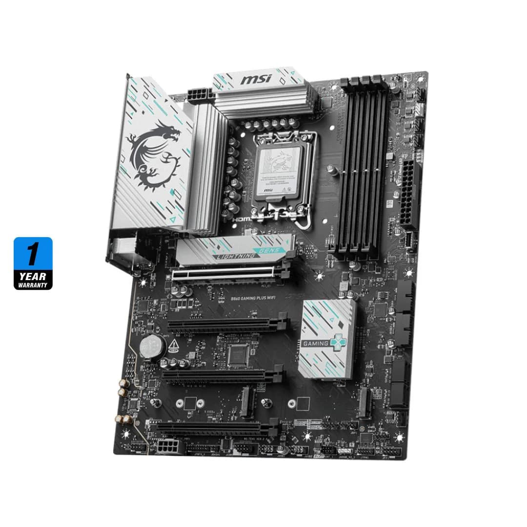 MSI B860 GAMING PLUS WIFI , Motherboard — thumbnail 3 of 4