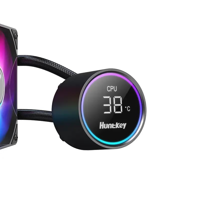 Huntkey GX360R Blacktip Shark 360 mm ARGB Liquid CPU Cooler — thumbnail 6 of 8