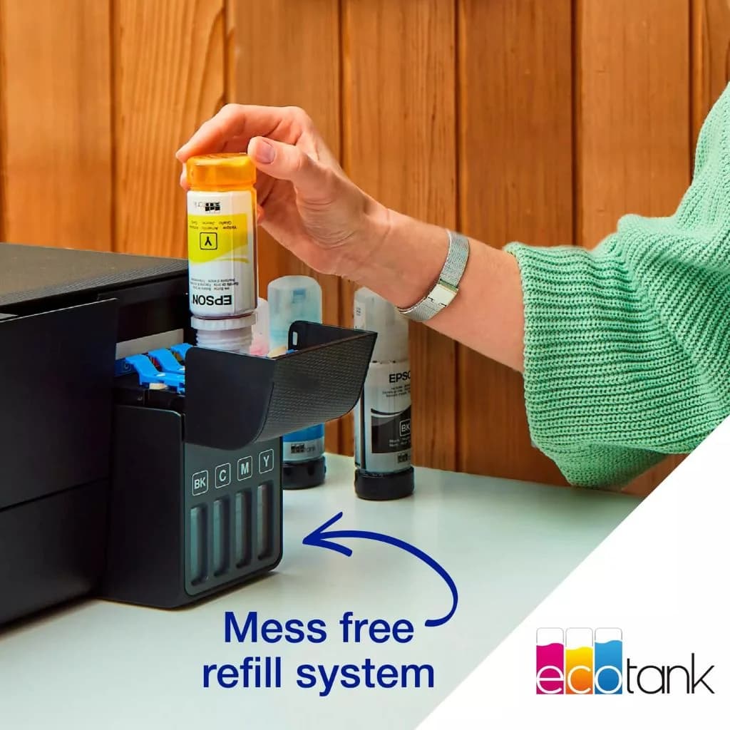 Epson EcoTank L3560 - All-in-One Wi-Fi Ink Tank Printer — thumbnail 7 of 10