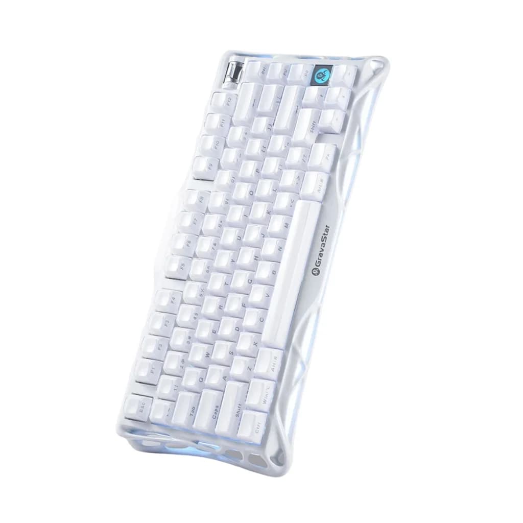 Gravastar Mercury K1 Wireless Rapid Trigger Gaming Keyboard - Opaline White — thumbnail 2 of 4