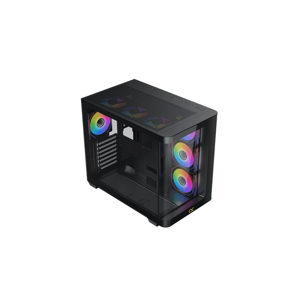 XIGMATEK PANO – E-ATX Mid-Tower PC Case – Black — thumbnail 4 of 5