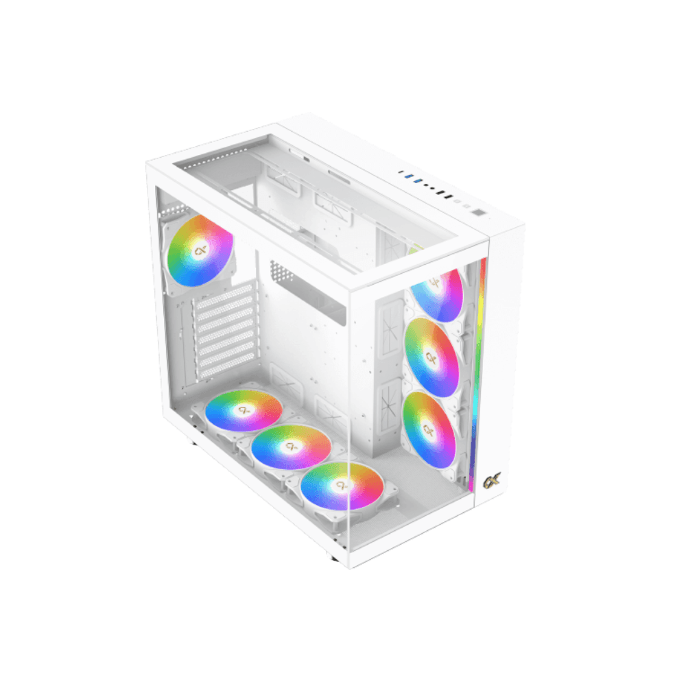 XIGMATEK AQUA ULTRA ARCTIC – E-ATX PC Case – White — thumbnail 4 of 6
