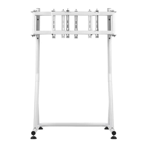 Thermaltake Triple Racing Monitor Stand – Steel Frame, Up to Three 32″ Displays, VESA Mount, Height Adjustable (920–970 mm), Folds Backward — thumbnail 7 of 10