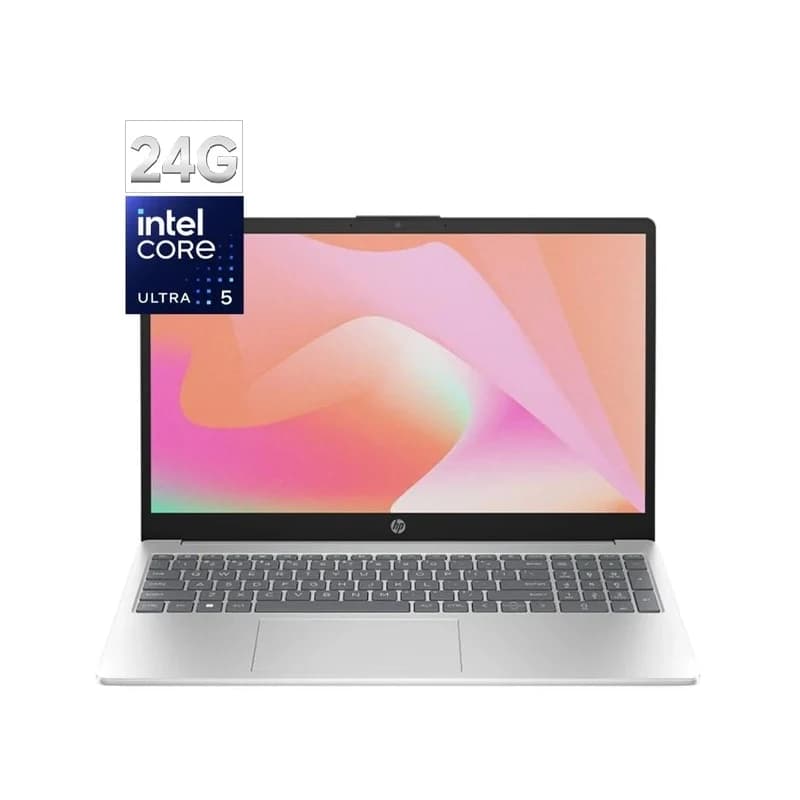 HP 15, Intel® Arc™ Graphics, Intel Ultra 5-125H, RAM 24GB, SSD 1TB, 15.6 Inch FHD IPS, Silver
