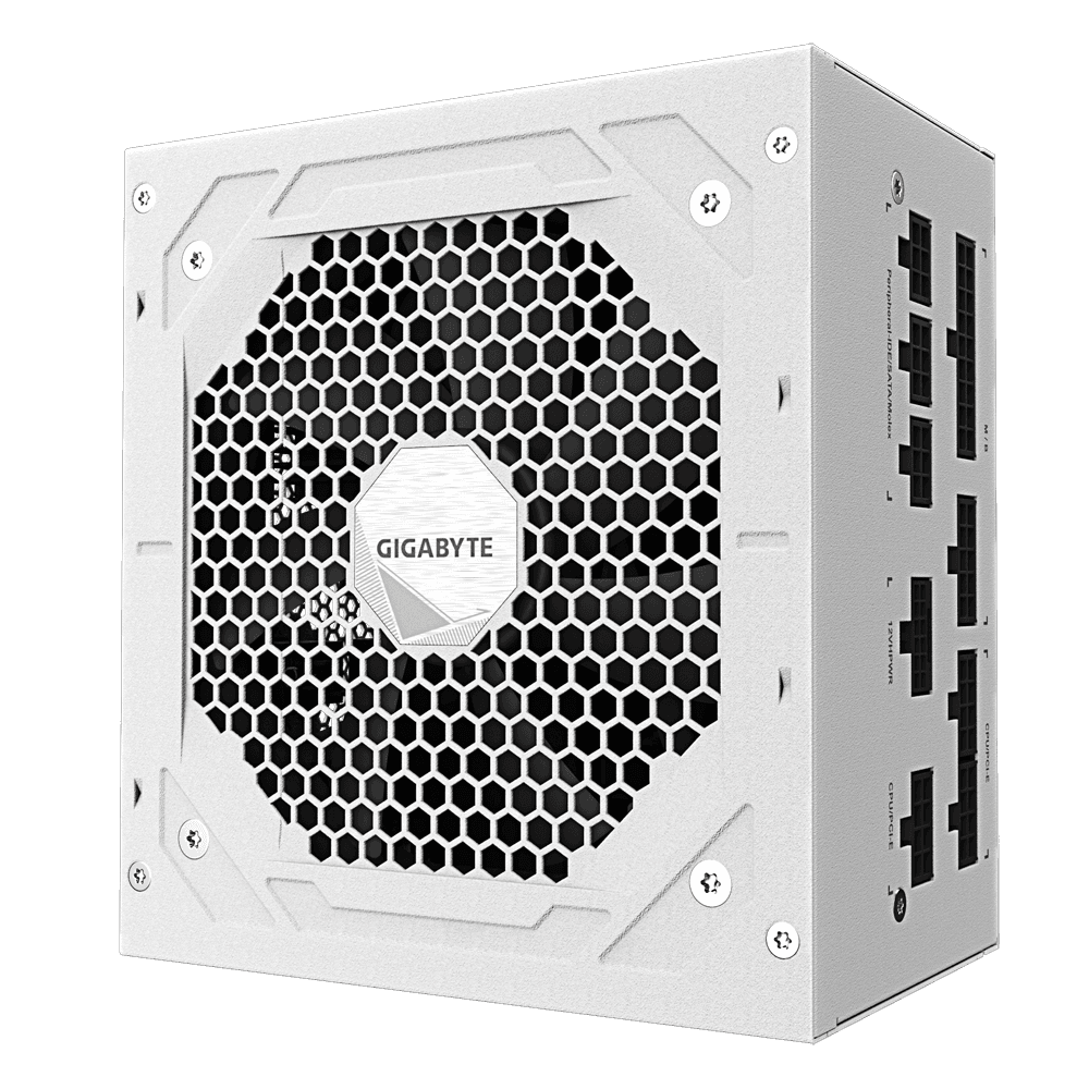 GIGABYTE UD850GM  850W 80+PLUS GOLD WHITE Power Supply — thumbnail 5 of 6