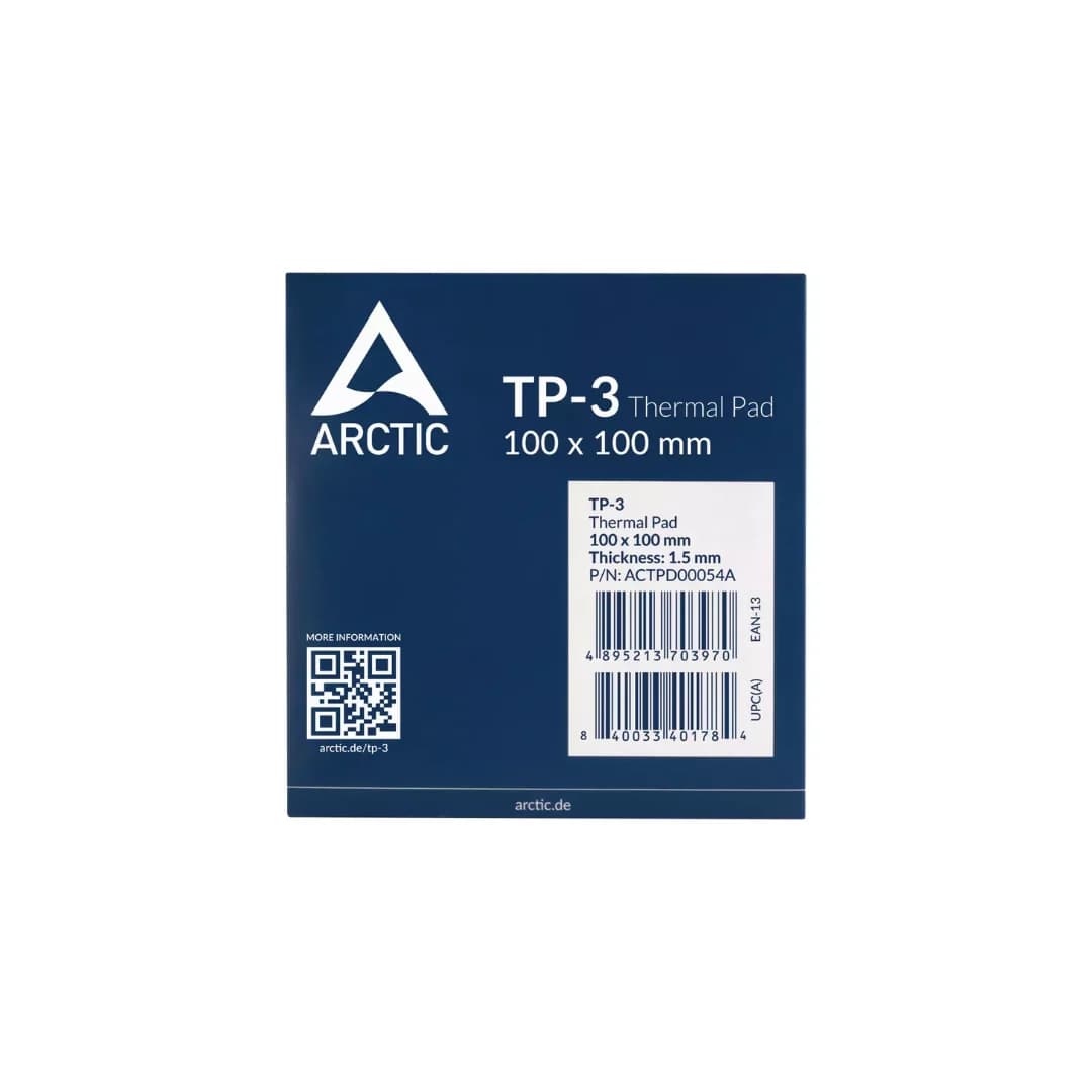 ARCTIC TP-3 (100x100mm - 1.5mm) Thermal Pad ACTPD00054A — thumbnail 2 of 2