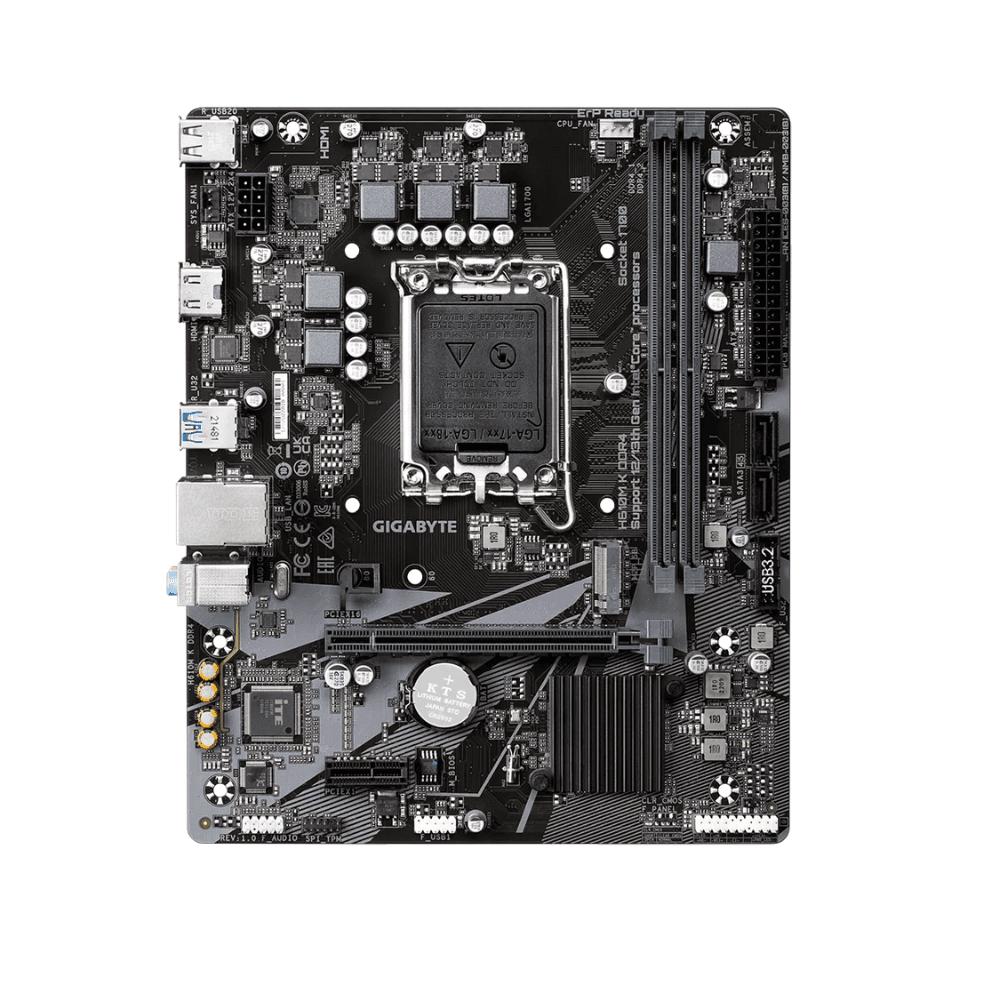 GIGABYTE H610M K DDR4 LGA 1700 — thumbnail 2 of 4