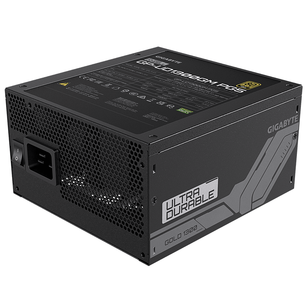 GIGABYTE UD1300M 80+PLUS GOLD BLACK Power Supply — thumbnail 2 of 3