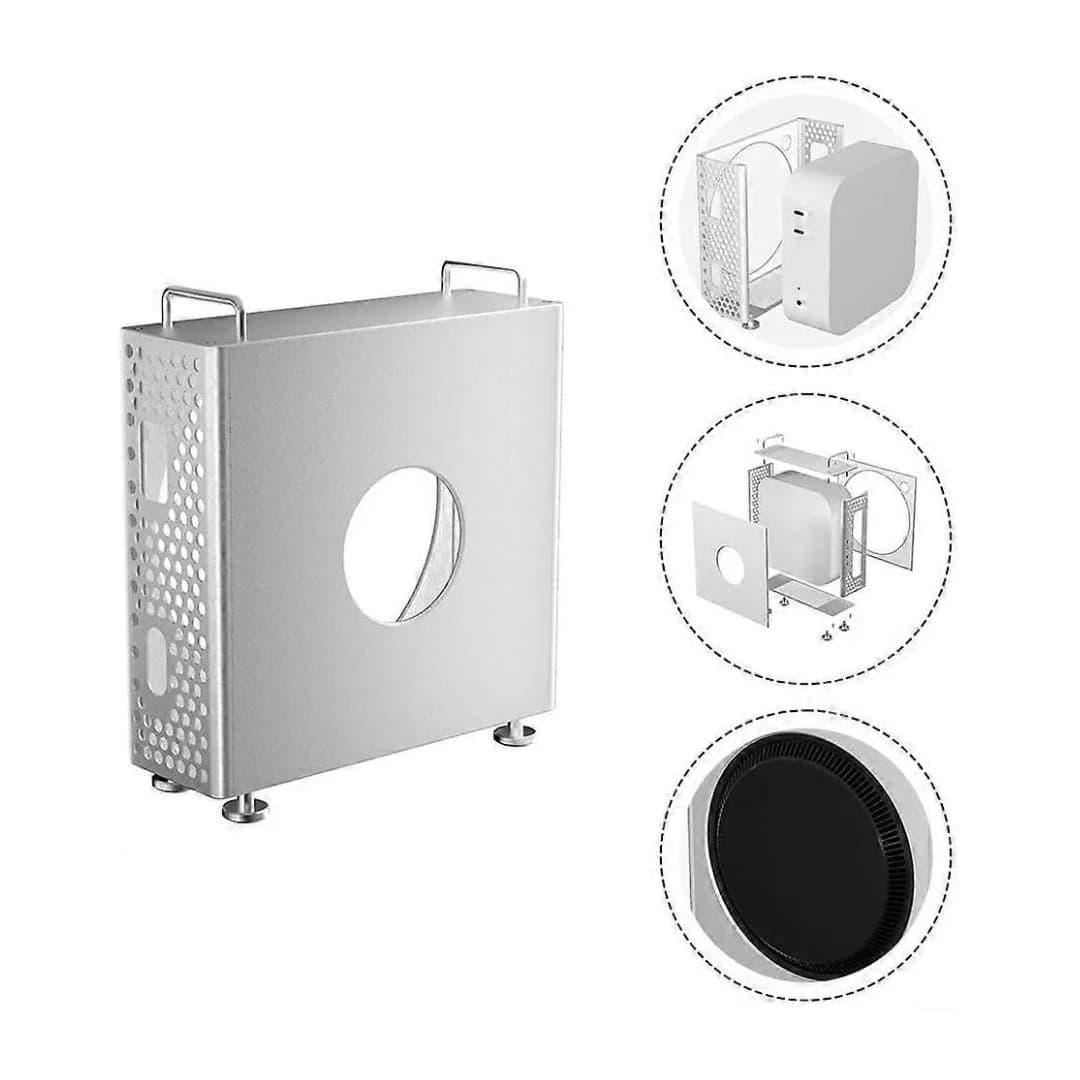 Vertical stand For MAC Mini - Silver — thumbnail 3 of 6