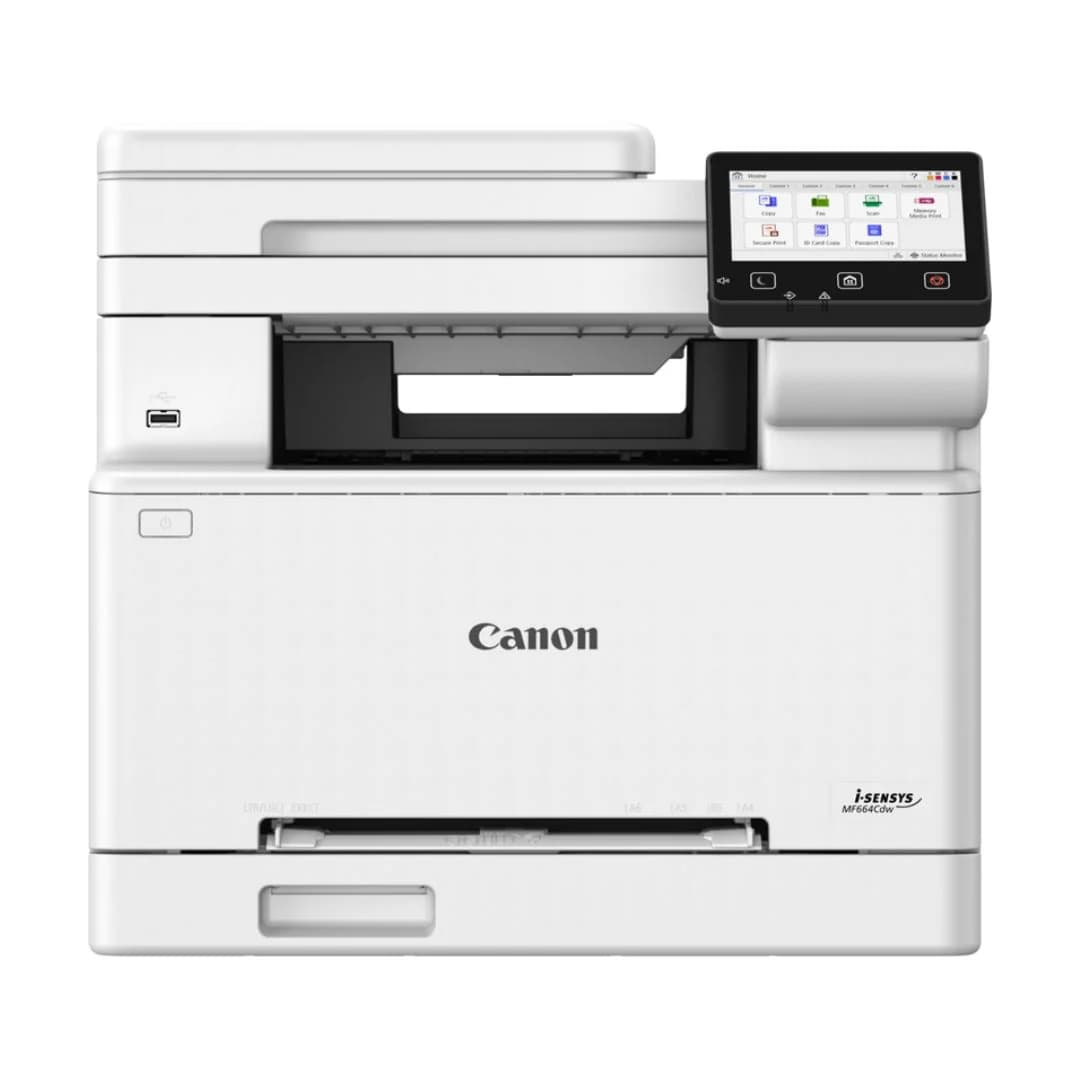 Canon i-SENSYS MF664Cdw Wi-Fi, Colour All-in-1 Laser Printer (Print, Copy, Scan)