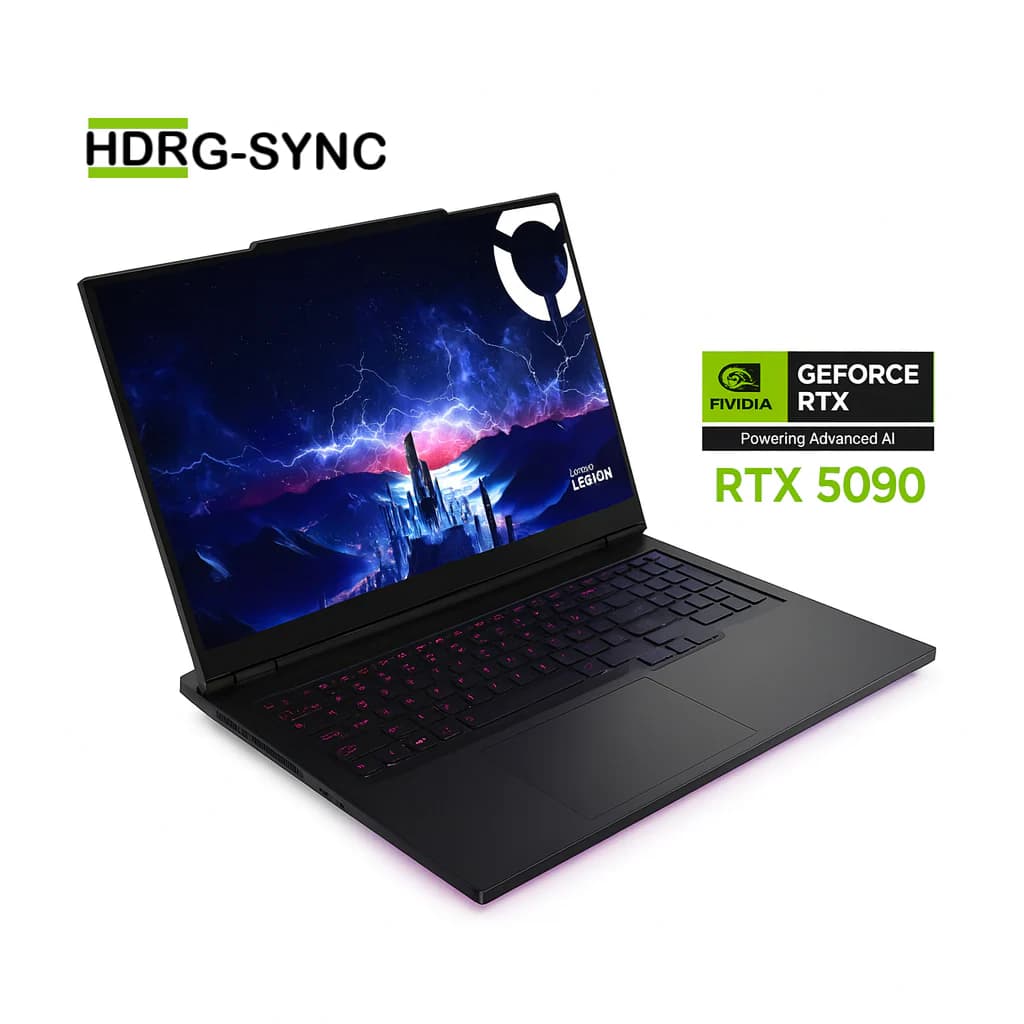 Lenovo Legion 9, NVIDIA GeForce RTX 5090 24GB, Intel Core Ultra 9-275HX, RAM 64GB, SSD 4TB, 18.0 Inch WQUXGA (3840x2400) IPS 240Hz, Eclipse Black