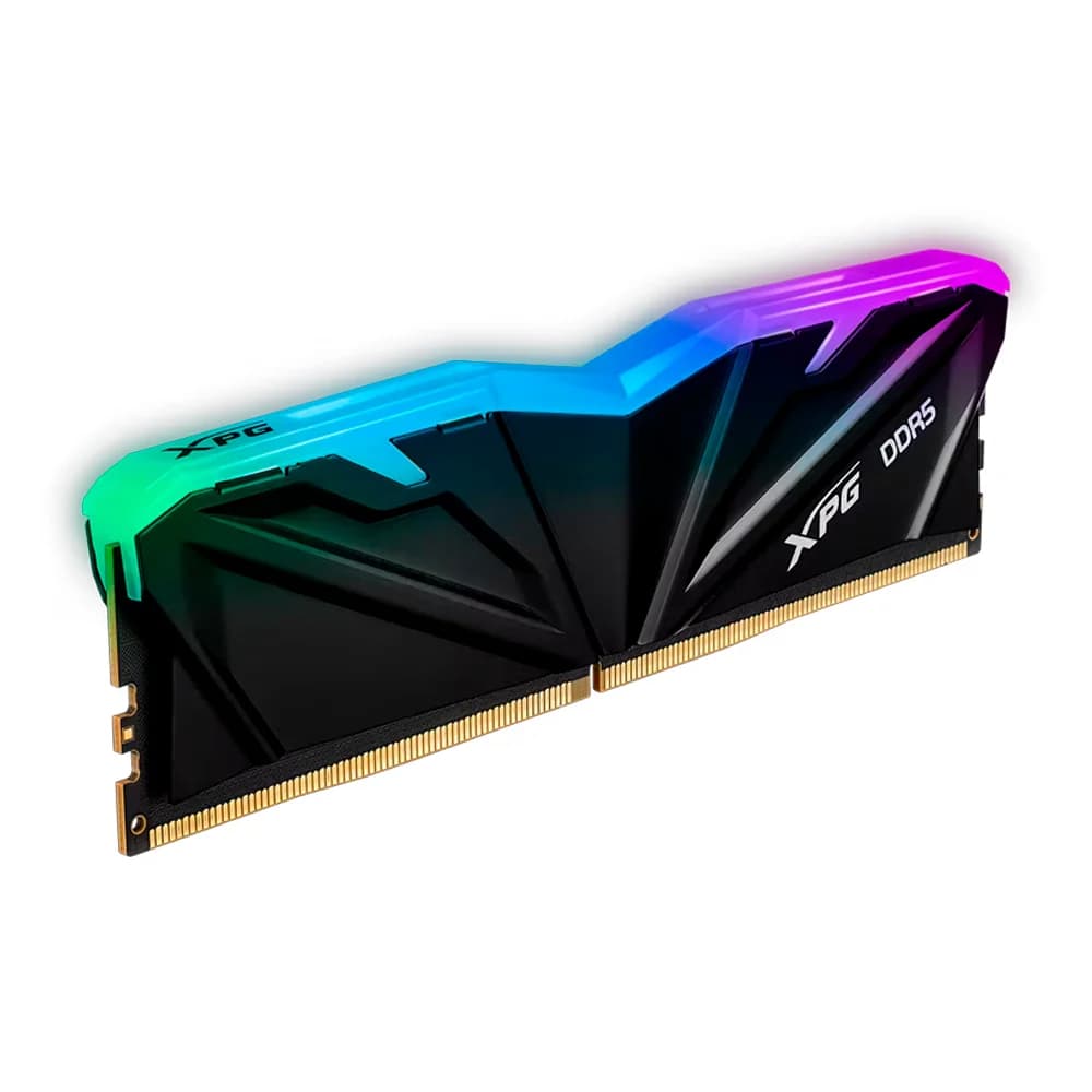 XPG ARMAX RGB DDR5 16GB Gaming RAM 6000MT/s CL32 – High Performance RGB Desktop Memory with Intel XMP 3.0 & AMD EXPO Support – Premium Heat Spreader – Black