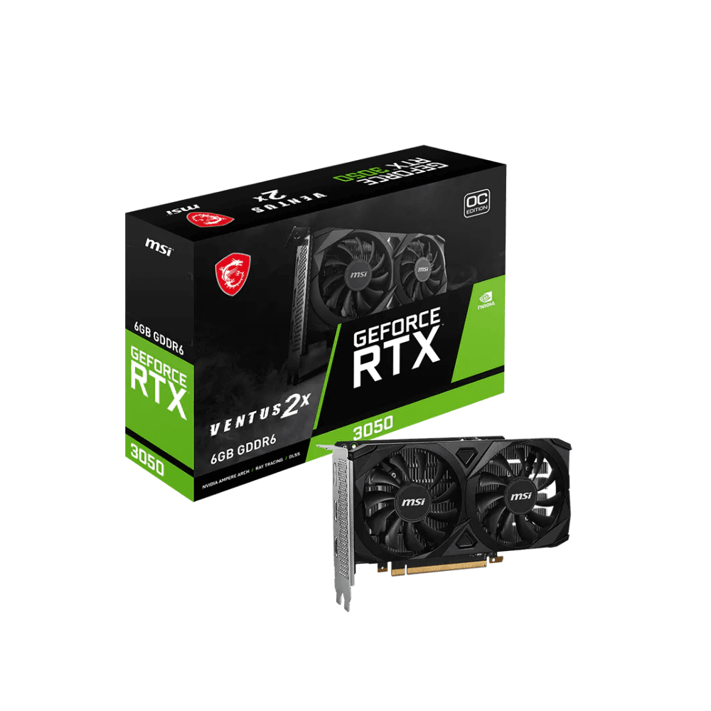 MSI GeForce RTX™ 3050 VENTUS 2X OC