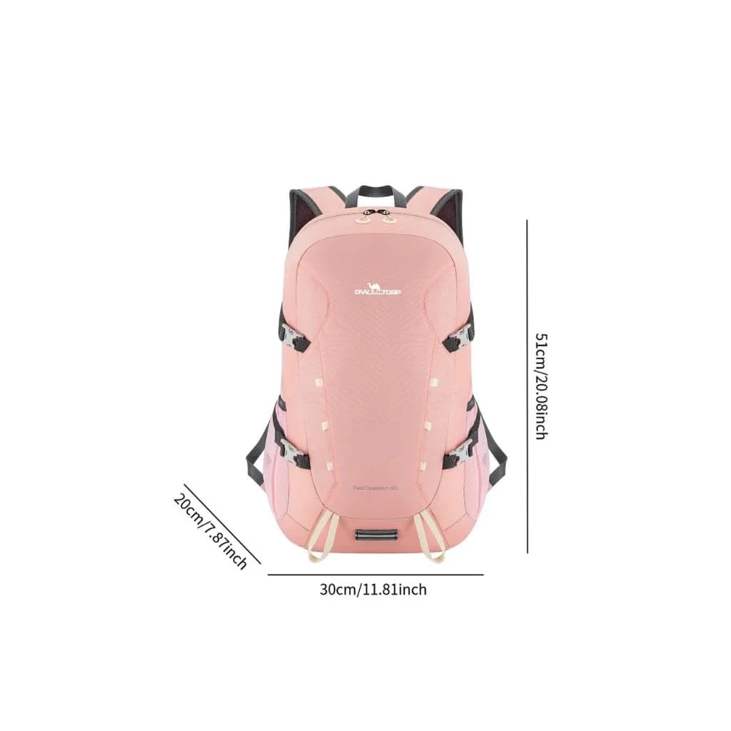 Raptor Travel Hiking Compartments Backpack 15.6-inch Laptop -Pink — thumbnail 4 of 4