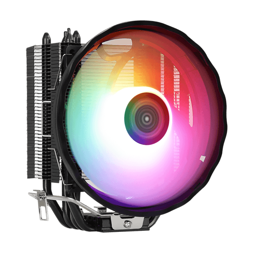 AEROCOOL FAN COOLING AIR RAVE-4 ARGB BLACK