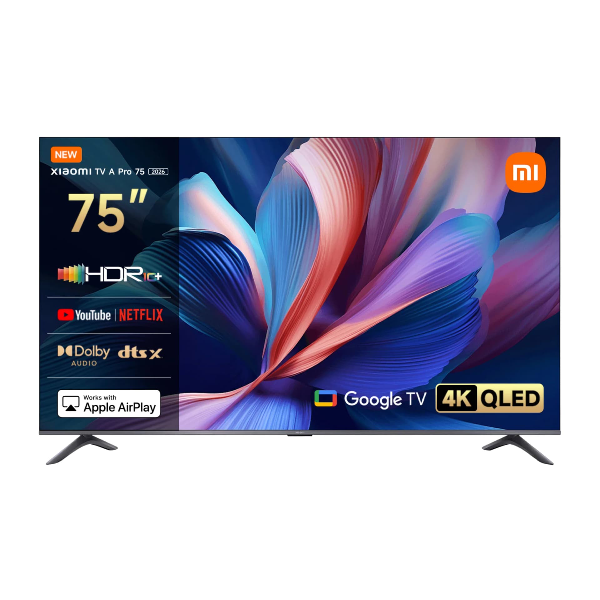 Xiaomi TV A Pro 4K (3840 × 2160) 75 Inch 60Hz Smart — thumbnail 1 of 3