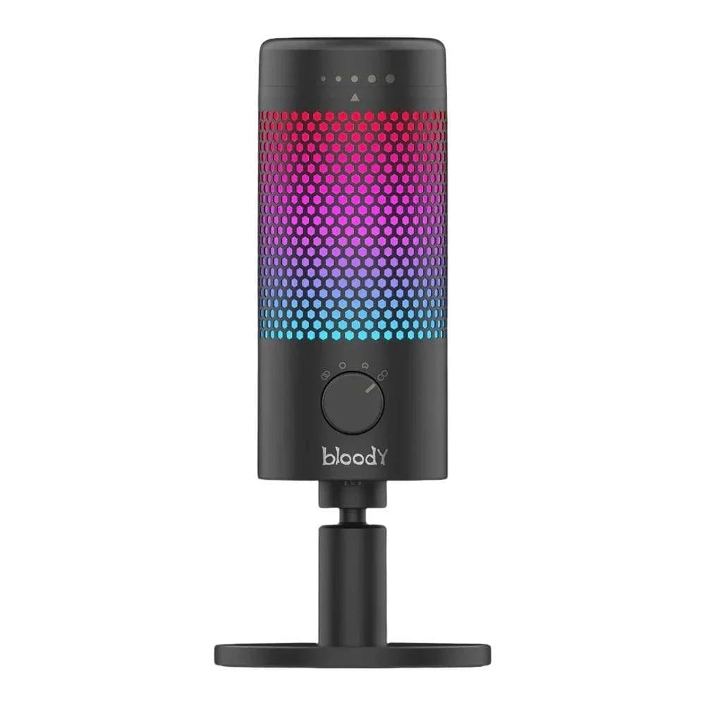 Bloody GM50 Pro USB Streaming Microphone – 4 Polar Patterns, RGB Lighting, Tap-to-Mute, High-Fidelity Sound for PC, Mac & Consoles — thumbnail 5 of 8
