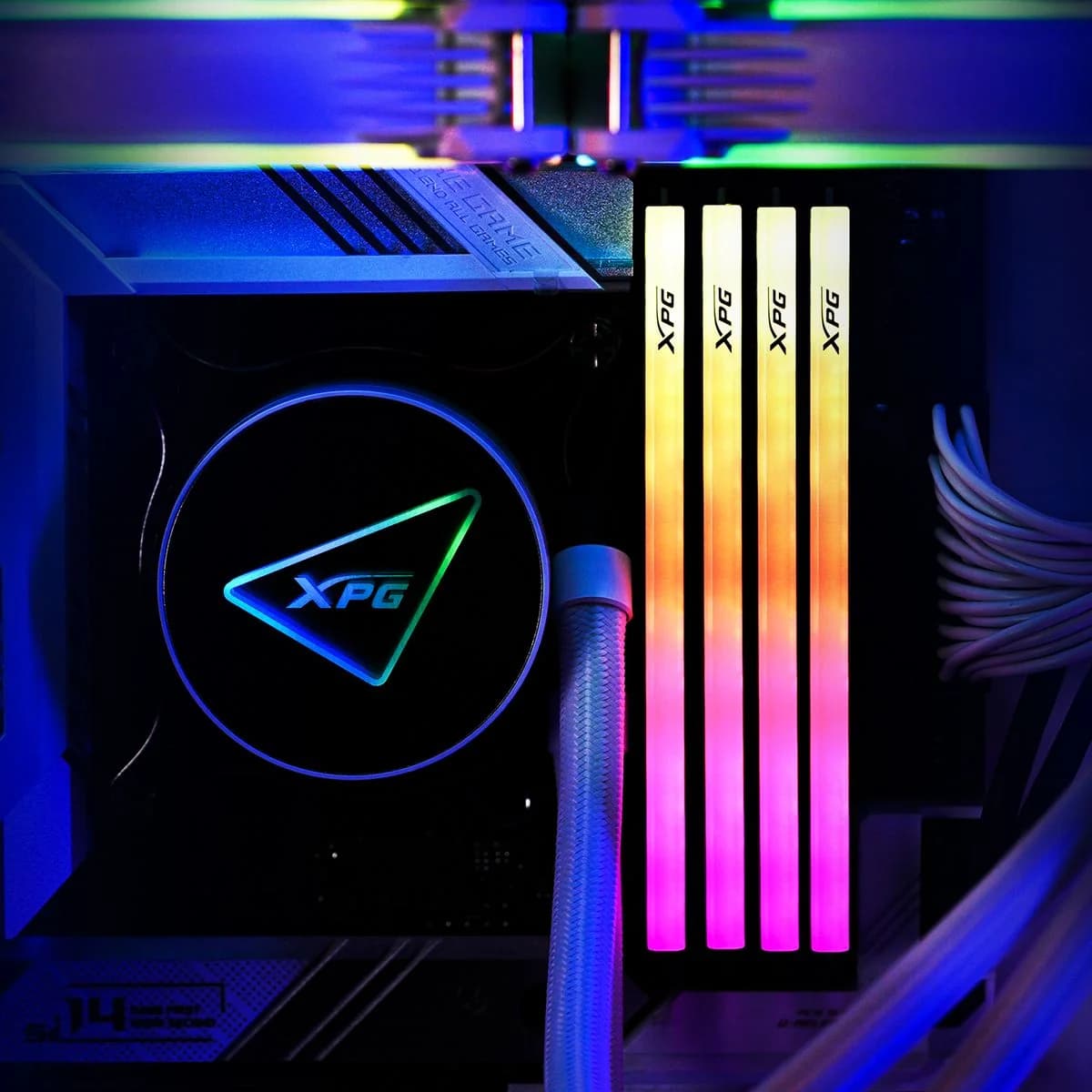 XPG SPECTRIX D35G RGB DDR4 3600MHz 16GB (2×8GB) CL18 UDIMM 288‑Pins Desktop SDRAM DDR4 Dual Channel RAM — thumbnail 7 of 10
