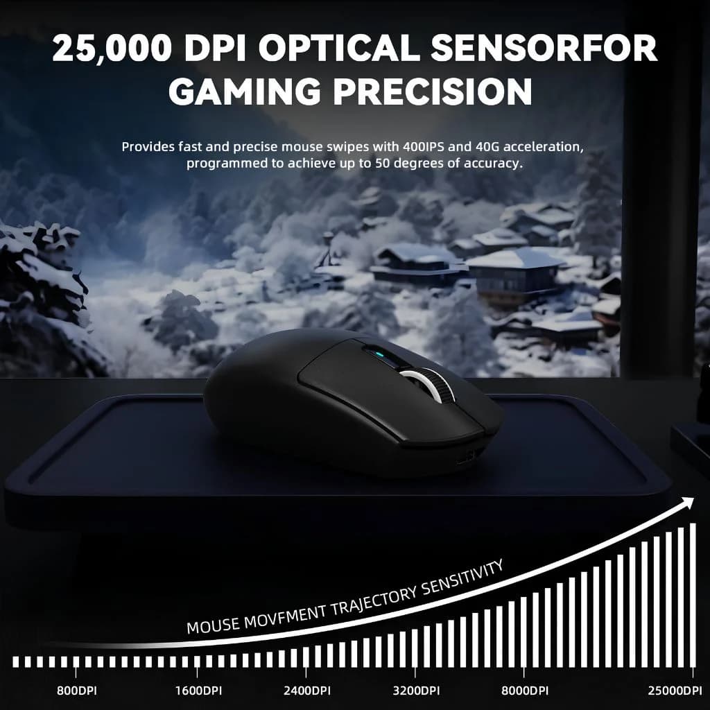 Attack Shark G3 Pro Wireless - Black — thumbnail 6 of 6