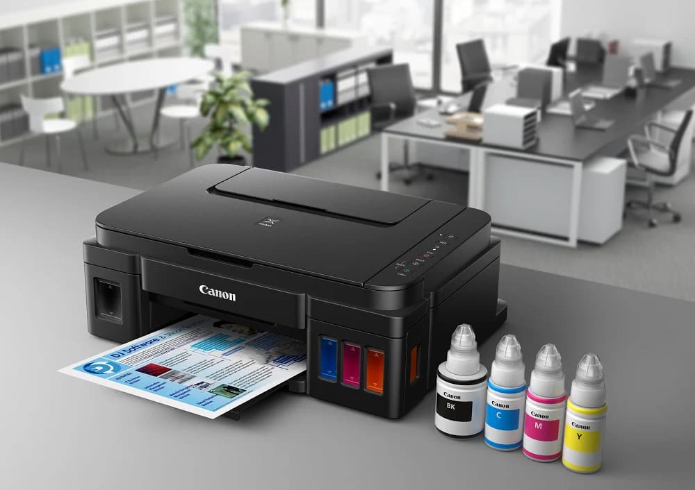 Canon PIXMA G3416 Wi-Fi, Inkjet Color All-in-One Printer, printing from smart devices — thumbnail 5 of 5