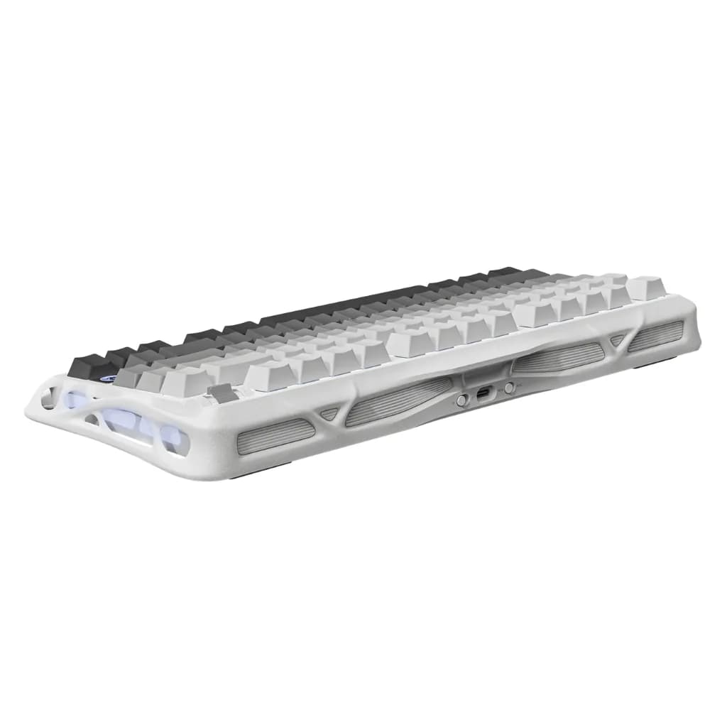 Gravastar Mercury K1 Gaming Keyboard - Gradient White — thumbnail 3 of 5