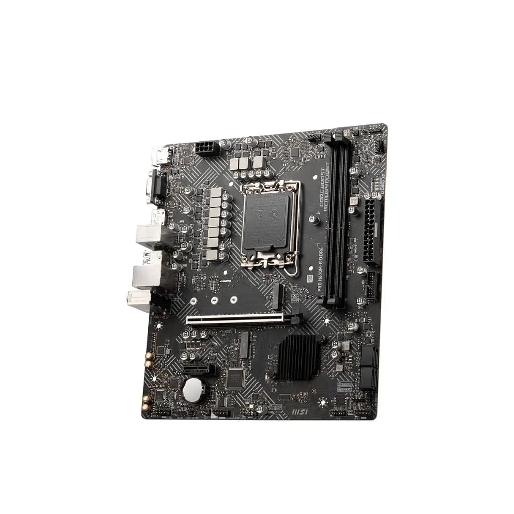 MB MSI PRO H610M-G D4 Motherboard — thumbnail 3 of 5