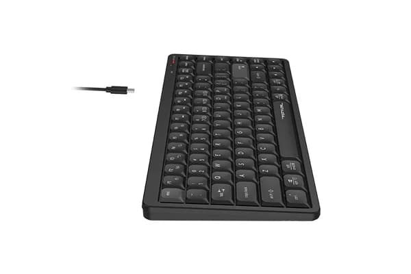 A4Tech FBX53C Wireless Keyboard – Dual‑Mode (Bluetooth + 2.4 GHz), Scissor‑Switch, 1 ms / 1000 Hz, USB‑C Recharge, Multi‑Device — thumbnail 4 of 5
