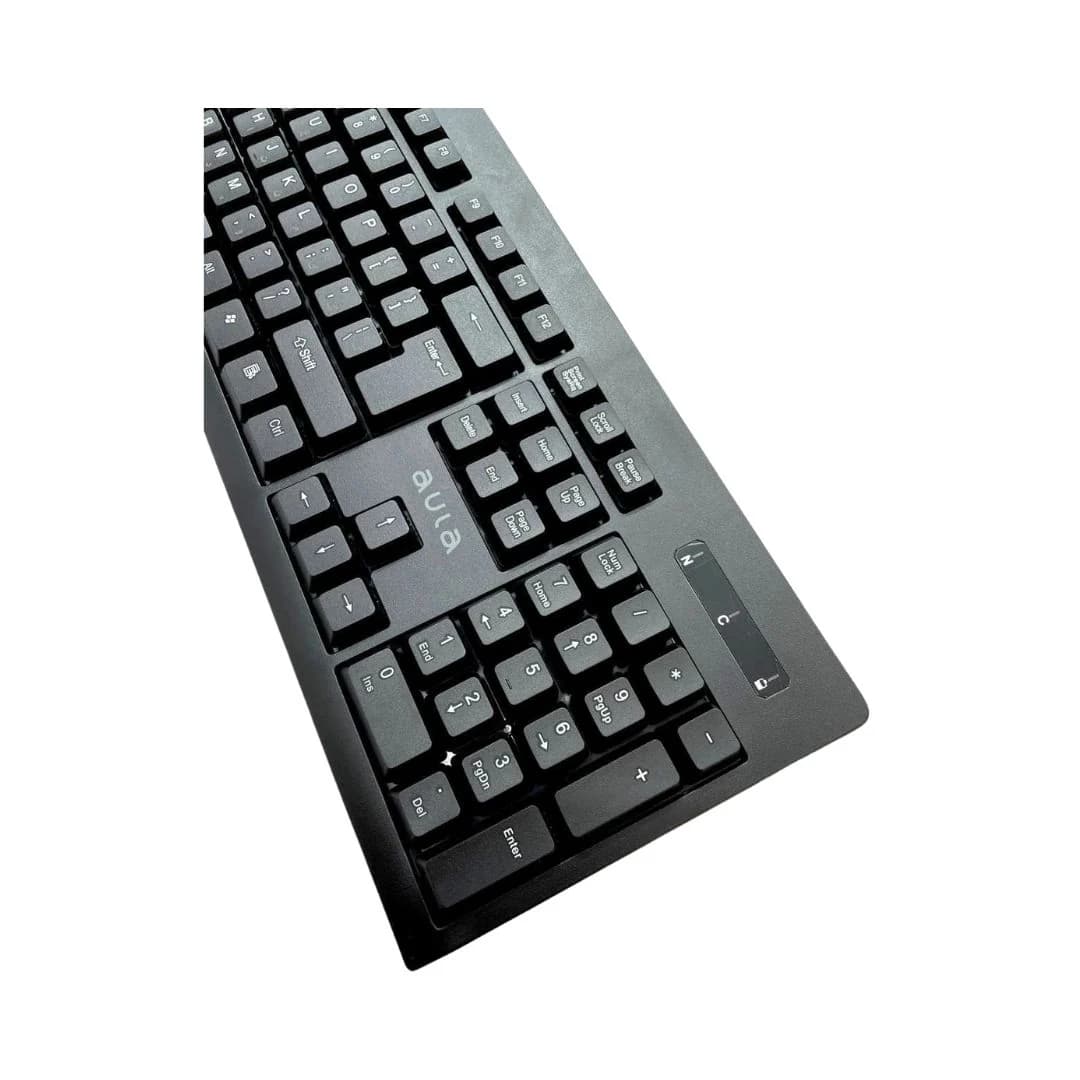 AULA AC260 Wireless Combo Keyboard & Mouse - Black — thumbnail 3 of 4
