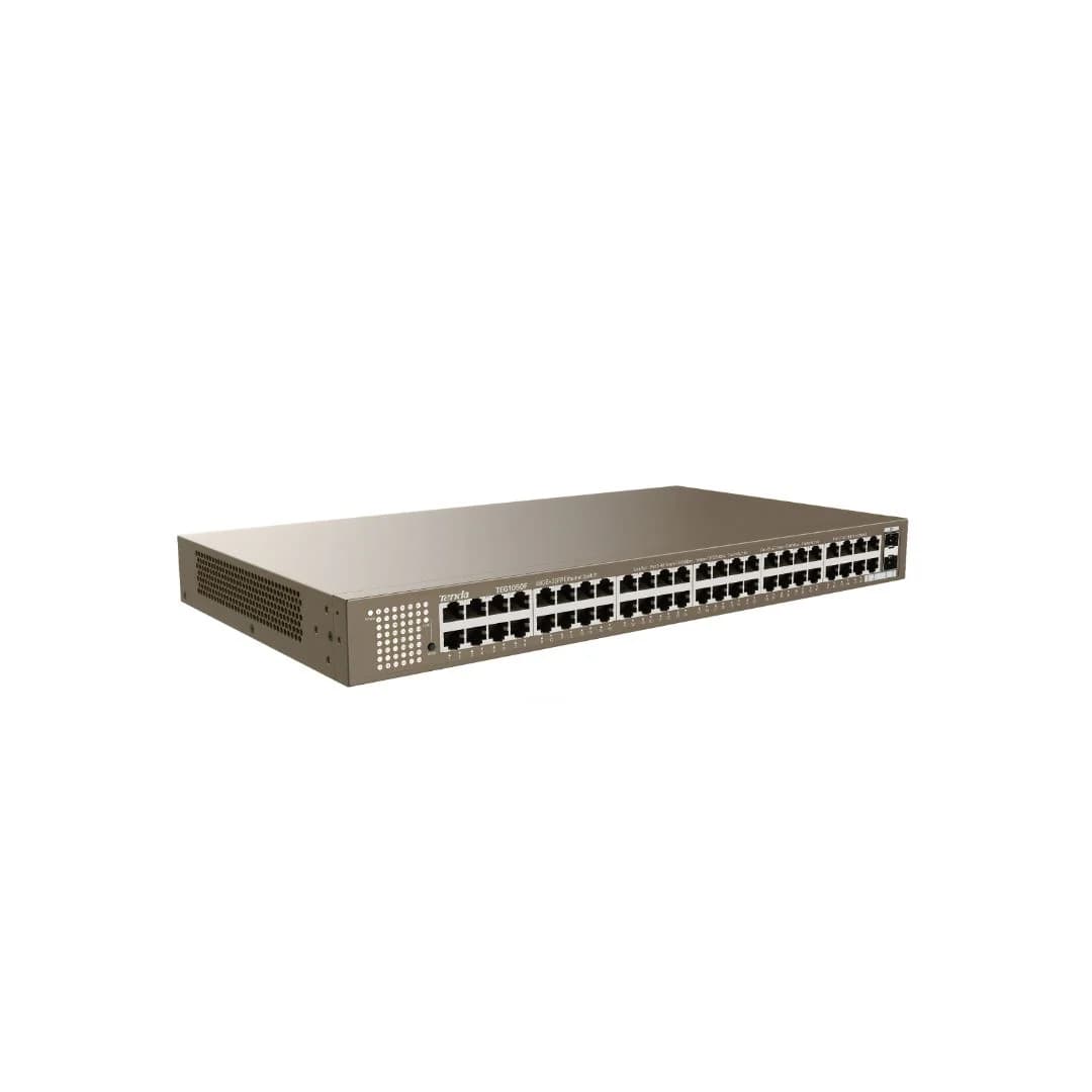 Tenda TEG1050F 48-Port Gigabit + 2-Port SFP - Ethernet Network Switch — thumbnail 3 of 3
