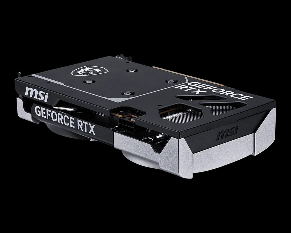MSI GeForce RTX 5060 8G VENTUS 2X OC Graphics Card , 8GB GDDR7 , 128-bit , 3840 CUDA Cores , 2527MHz Boost , PCIe 5.0 x8 , Dual Fan , 3× DisplayPort 2.1b + HDMI 2.1b , 8K Support — thumbnail 3 of 5