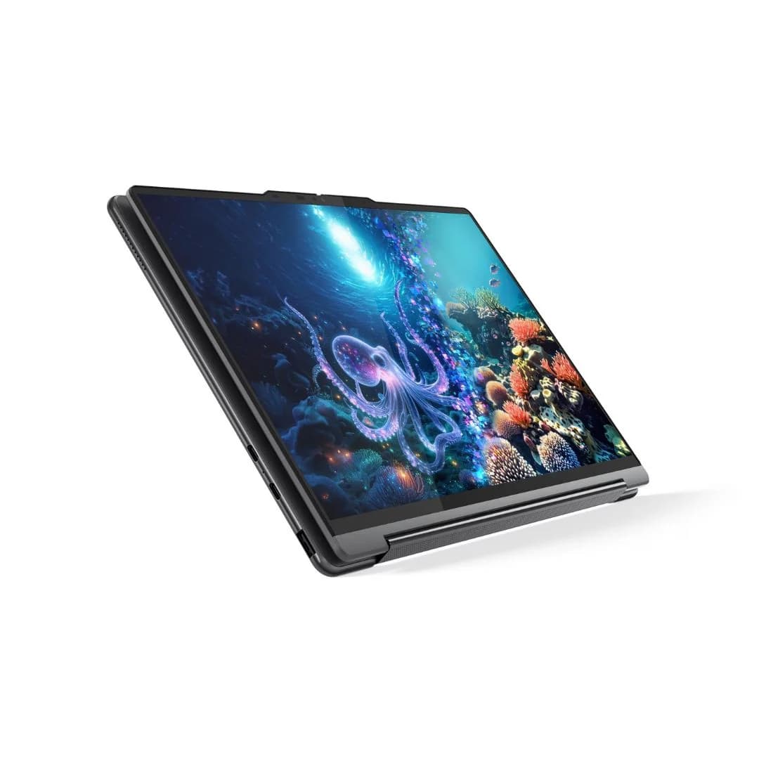 Lenovo Yoga 9 Aura Edition, Intel® Arc™ Graphics 140V, Intel Core Ultra 7-258V, RAM 32GB, SSD 1TB, 14 Inch WQXGA+ OLED 120Hz Touch, Luna Grey — thumbnail 5 of 9