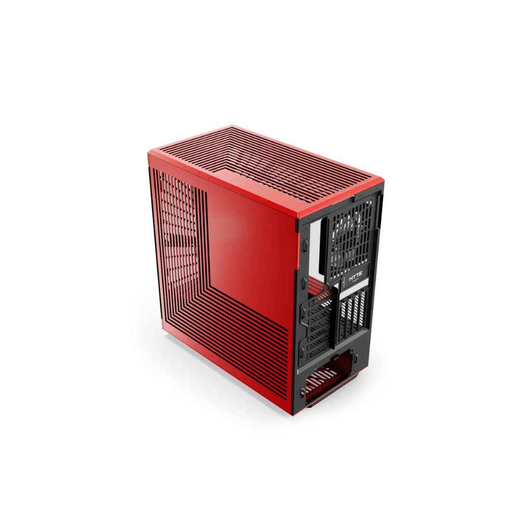 HYTE Y40 ATX MID TOWER CASE – RED — thumbnail 3 of 6
