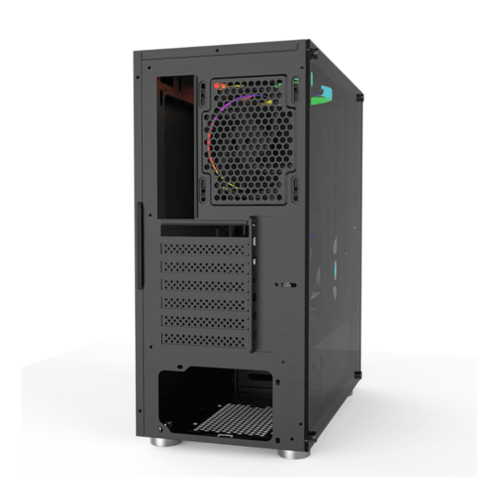 CASE MONTECH ATX MIDTOWER FIGHTER 500 BLACK — thumbnail 4 of 5