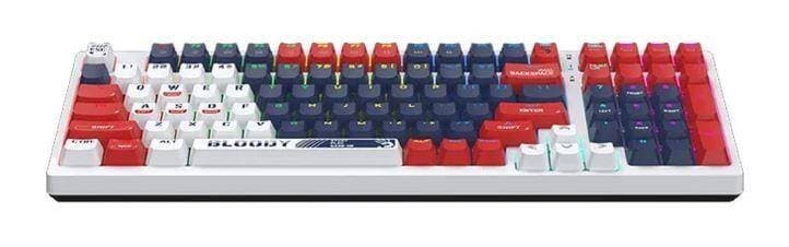 Bloody S98 USB Sports Navy Mechanical Switch Gaming Keyboard (BLMS Red Switches) /  ( En/Ar ) — thumbnail 2 of 4