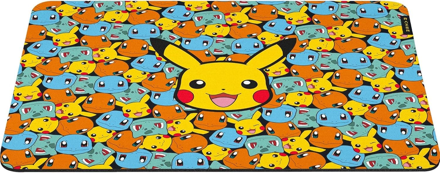 Razer Gigantus V2 Pokémon Edition - Soft Gaming Mouse Mat for Speed and Control - Micro Fabric Surface - Thick Rubber Foam - Non-Slip Base - 360 x 275 x 3 mm | Pokémon Kanto — thumbnail 2 of 7