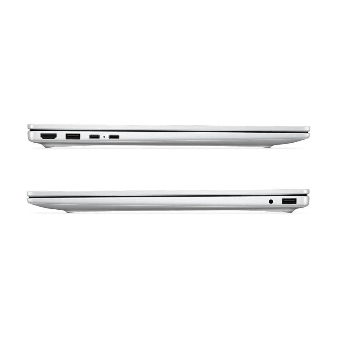 HP OmniBook 3 16-bu0305dx, Intel Core Ultra 5-225U, RAM 8GB, SSD 512GB, Intel Graphics, 16 Inch 2K IPS Touchscreen, Mica Silver — thumbnail 5 of 5