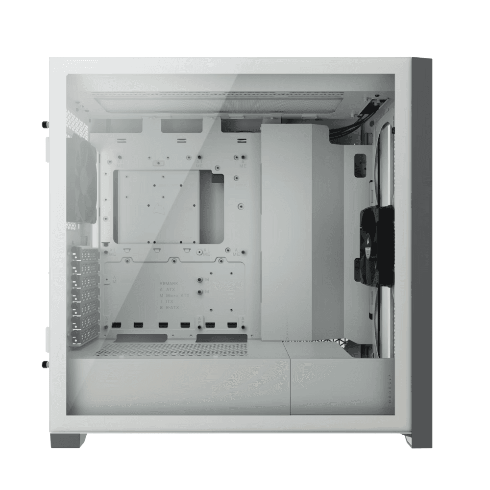 CORSAIR 5000D AIRFLOW  MT TEMP GLASS CASE WHITE — thumbnail 2 of 5